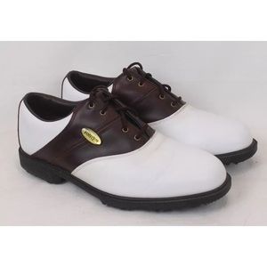 FOOTJOY Extra Comfort 2 Tone Leather Golf Cleats